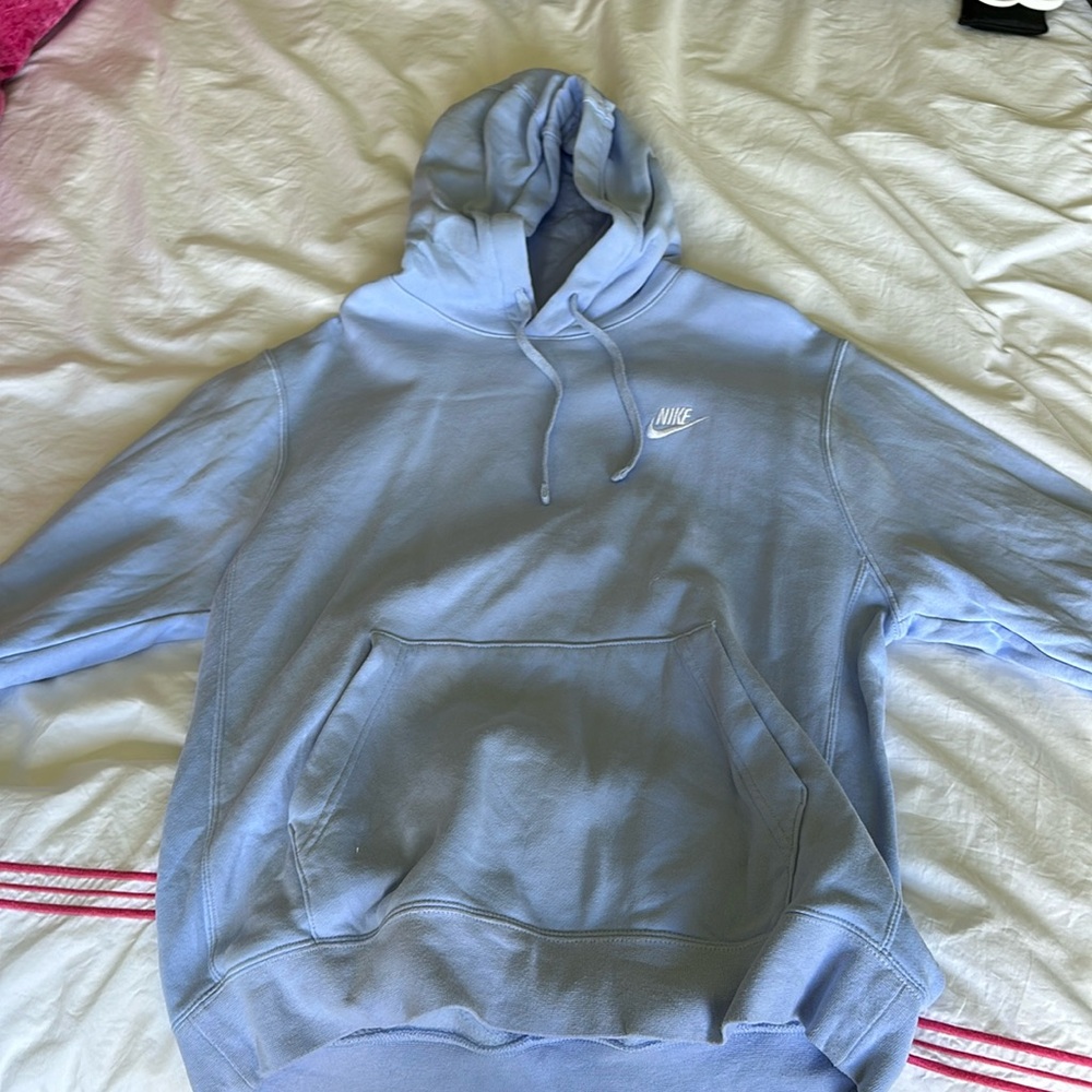 Light blue Nike hoodie